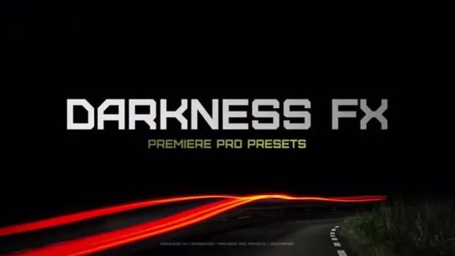 پریمیر Darkness-fx افکت دارک