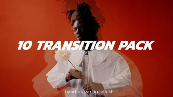 پکیج ترانزیشن های سینماتیک پریمیر Film Transition Pack