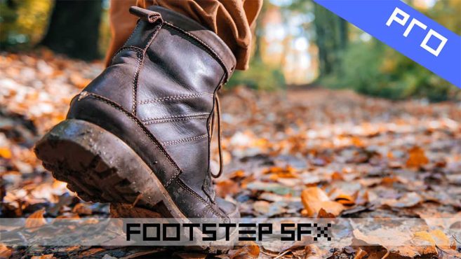 پروژه آنریل انجین Footstep Sounds Pro