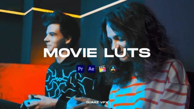 پکیج پریست Movie Luts Color Presets