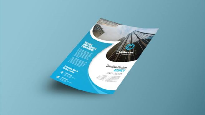 دانلود فایل لایه باز Business Flyer