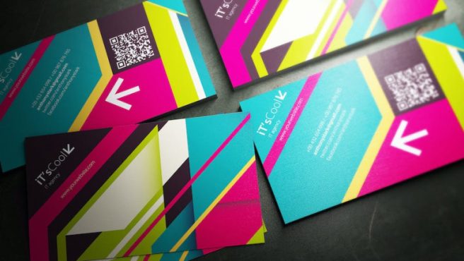 دانلود فایل لایه باز Color Business Card