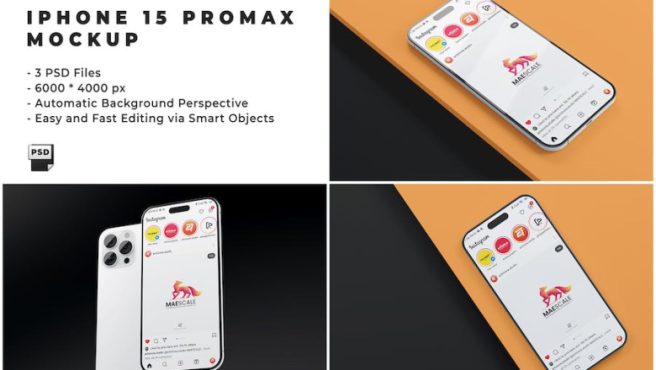 موکاپ Iphone 15 Promax